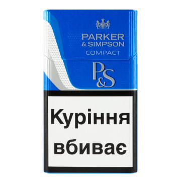 Сигарети з фільтром Parker&Simpson Compact Blue 20шт