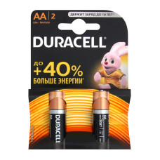 Батарейки AA LR6 MN1500 Duracell 2шт