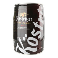 Пиво 5л 4.8% темне Schwarzbier Köstritzer кег