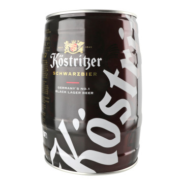 Пиво 5л 4.8% темне Schwarzbier Köstritzer кег