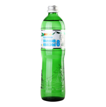 Вода мінеральна сильногазована Поляна Квасова 8 с/пл 0.5л