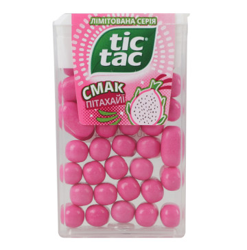 Драже зі смаком пітахаї Лімітована серія Tic Tac п/у 18г