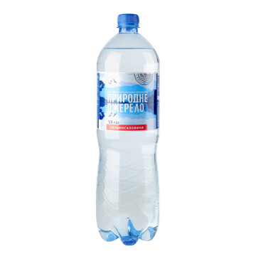 Вода питна сильногазована Природне джерело п/пл 1.5л
