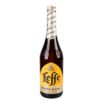 Пиво Leffe Blonde світле 0.75л Бельгія