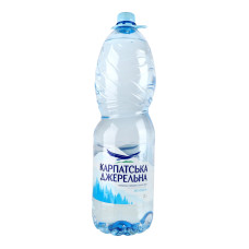 Вода мінеральна негазована Карпатська Джерельна п/пл 2л