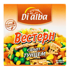 Салат Di Alba з тунцем Вестерн з/б 170г