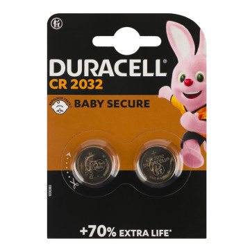 Батарейки 3V CR2032 Duracell 2шт