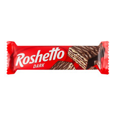 Вафлі глазуровані Dark Roshetto Roshen м/у 34г