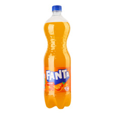 Напій безалкогольний сильногазований соковмісний на ароматизаторах Orange Fanta п/пл 1.25л