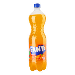 Напій безалкогольний сильногазований соковмісний на ароматизаторах Orange Fanta п/пл 1.25л