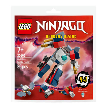 Конструктор для дітей від 7років №30699 Mini ninja combo mech Ninjago Lego 80ел