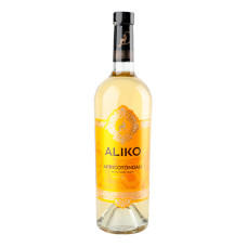 Напій на основі вина виноградного білий напівсолодкий Apricotondali Aliko C&W 9-12% с/пл 750мл