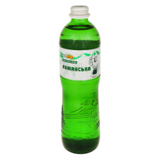 Вода мінеральна сильногазована Лужанська с/пл 0.5л
