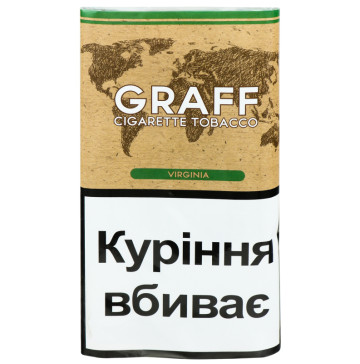 Тютюн для паління сигаретний Virginia Graff 30г