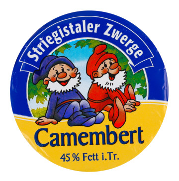 Сир 45% м'який з пліснявою Camembert Striegistaler Zwerge м/у 125г