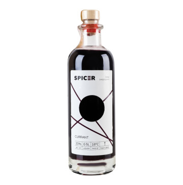 Лікер 0.5л 20% Чорносмородиновий Spicer пл