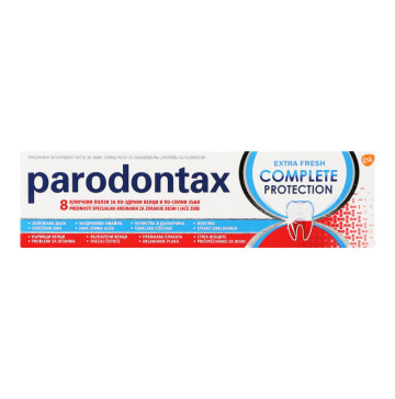 Зубна паста Paradontax Екста свіжість Компл. захист 75мл х6