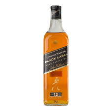 Віскі 0.5л 40% 12YO Black label Johnnie Walker пл