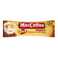 Напій кавовий розчинний MacCoffee 3в1 Original Mini м/у 12г