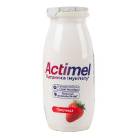 Продукт кисломолочний 1.4% Полуниця Actimel п/пл 100г
