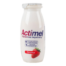 Продукт кисломолочний 1.4% Полуниця Actimel п/пл 100г