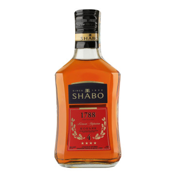 Коньяк 0.25л 40% 4 зірки 1788 Shabo пл