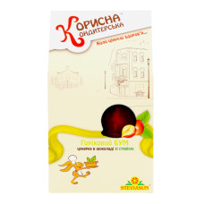 Цукерка в шоколаді зі стевією Горіховий бум Корисна Кондитерська к/у 150г Цукерка в шоколаді зі стевією Горіховий бум Корисна Кондитерська к/у 150г