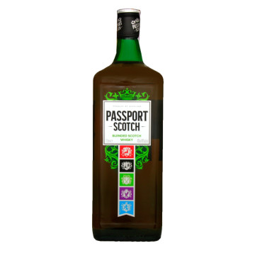 Віскі 1л 40% шотландське купажоване Passport Scotch пл