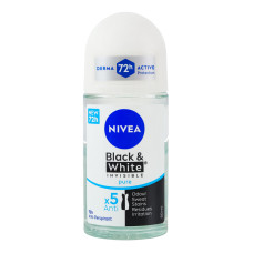 Антиперспірант Pure Black&White Invisible Nivea 50мл