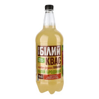 Напій бродіння хлібний пастеризований газований Білий Квас Тарас п/пл 1.5л