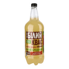 Напій бродіння хлібний пастеризований газований Білий Квас Тарас п/пл 1.5л