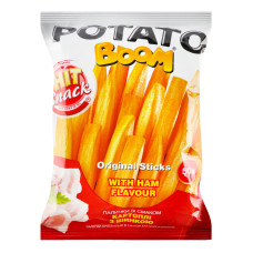 Палички оригінальні зі смаком картоплі з шинкою Potato boom м/у 50г