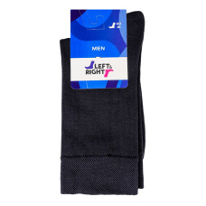 Шкарпетки чоловічі Left&Right №210 00 40-41 темно-сірий Шкарпетки чоловічі Left&Right №210 00 40-41 темно-сірий