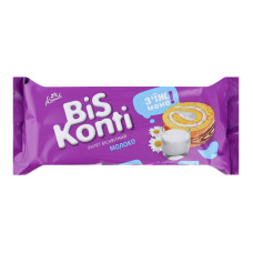 Рулет бісквітний Молоко BiSKonti м/у 150г