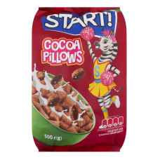 Сніданки сухі зернові Cocoa Pillows Start! м/у 500г