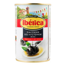 Маслини без кісточки Mini Iberica з/б 300г