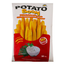 Палички оригінальні зі смаком картоплі та сметани з зеленню Original Potato boom м/у 50г