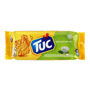 Крекер солоний Sour cream&Onion Tuc м/у 100г