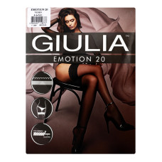 Панчохи жін GIULIA Emotion 20 3/4 nero Панчохи жін GIULIA Emotion 20 3/4 nero