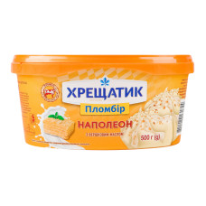 Морозиво 15% пломбір Наполеон Хрещатик п/у 500г