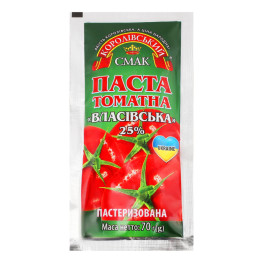 Паста томатна 25% Власівська Королівський смак м/у 70г