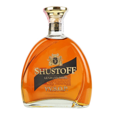 Коньяк 0.5л 40% 5 зірок V.V.S.O.P. Le Grand Royal Shustoff пл