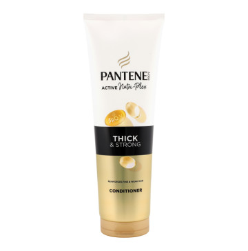 Бальзам-ополіскувач для волосся Thick&Strong Active nutri-plex Pantene Pro-V 275мл