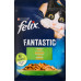 Корм консервований для котів з кроликом в желе Fantastic Felix purina м/у 85г