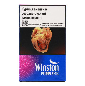 Сигарети з фільтром Winston Purplemix 20шт