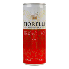 Напій на основі вина 0.25л 7% Fragolino Rosso Fiorelli з/б