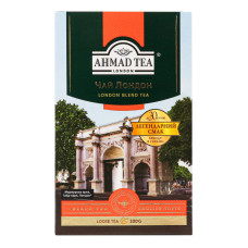 Чай чорний байховий листовий London Ahmad Tea к/у 100г