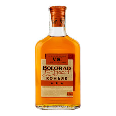 Коньяк 0.25л 40% ординарний 3 зірки VS Bolgrad пл