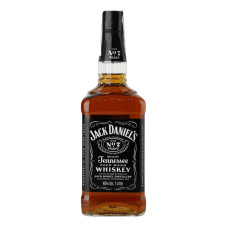 Віскі 1л 40% Tennessee Old №7 Jack Daniel's пл