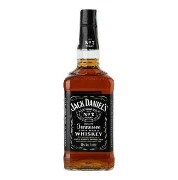 Віскі 1л 40% Tennessee Old №7 Jack Daniel's пл